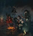 The Darkest Dungeon Darkest dungeon, Dark fantasy art, Fanta